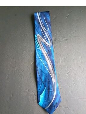 Jerry Garcia Courtyard Performance Men’s Tie Artist Proof 9 100% Silk Abstract